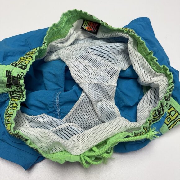 Vintage Hobie Swim Trucks Shorts Mens 40 in Mesh Lined 90s - Picture 3 of 9